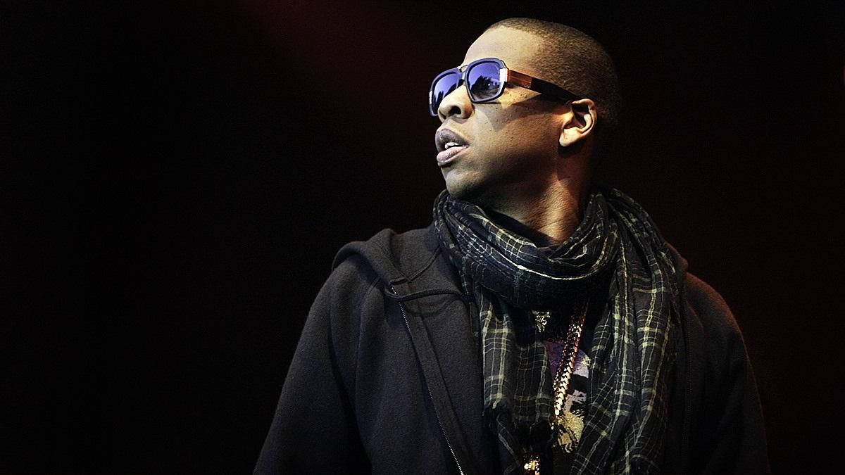 Jay-Z, sunglasses, plaid scarf, SD Desktop Wallpaper