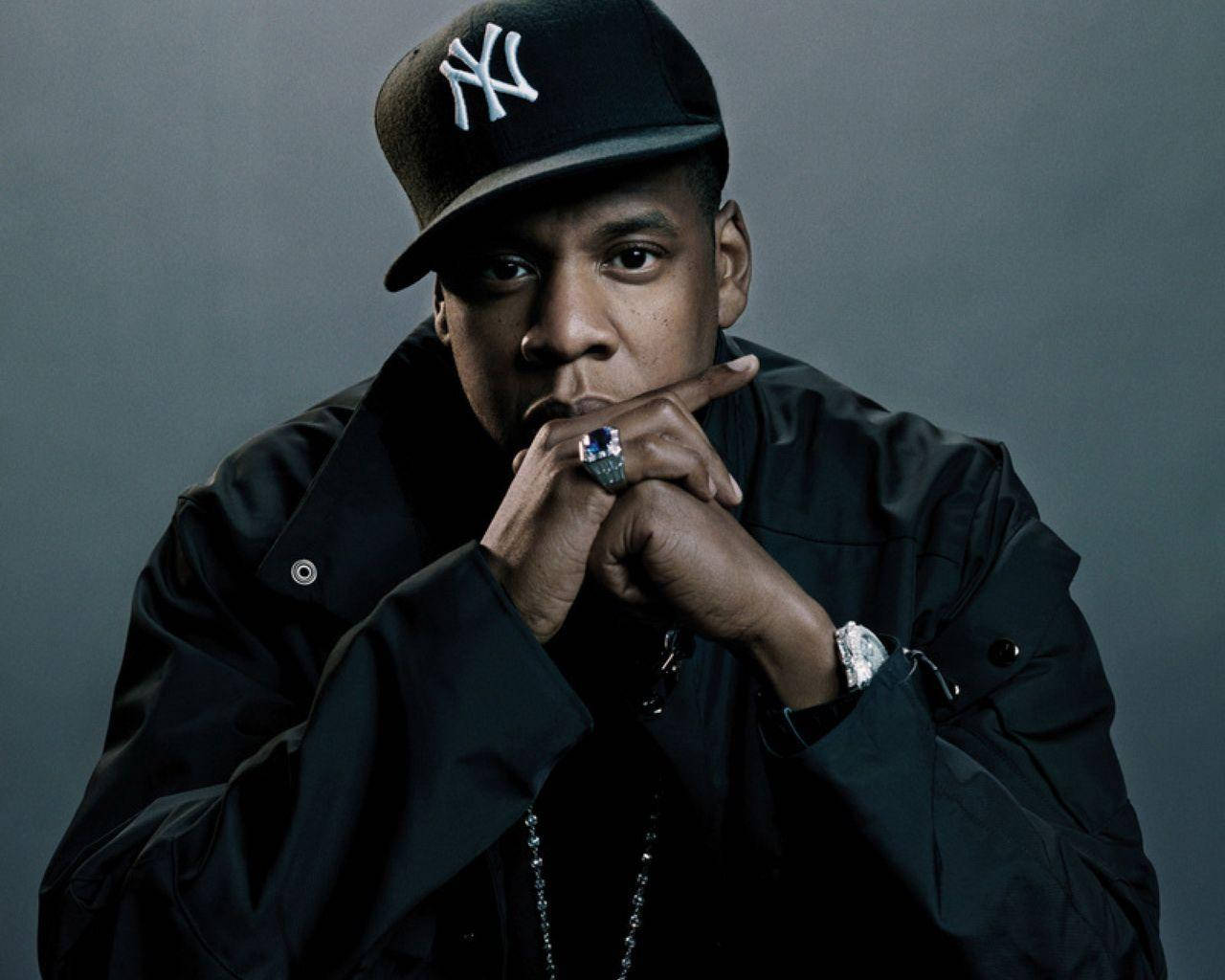 Jay-Z, 90s rapper, all black, HD Desktop Wallpaper