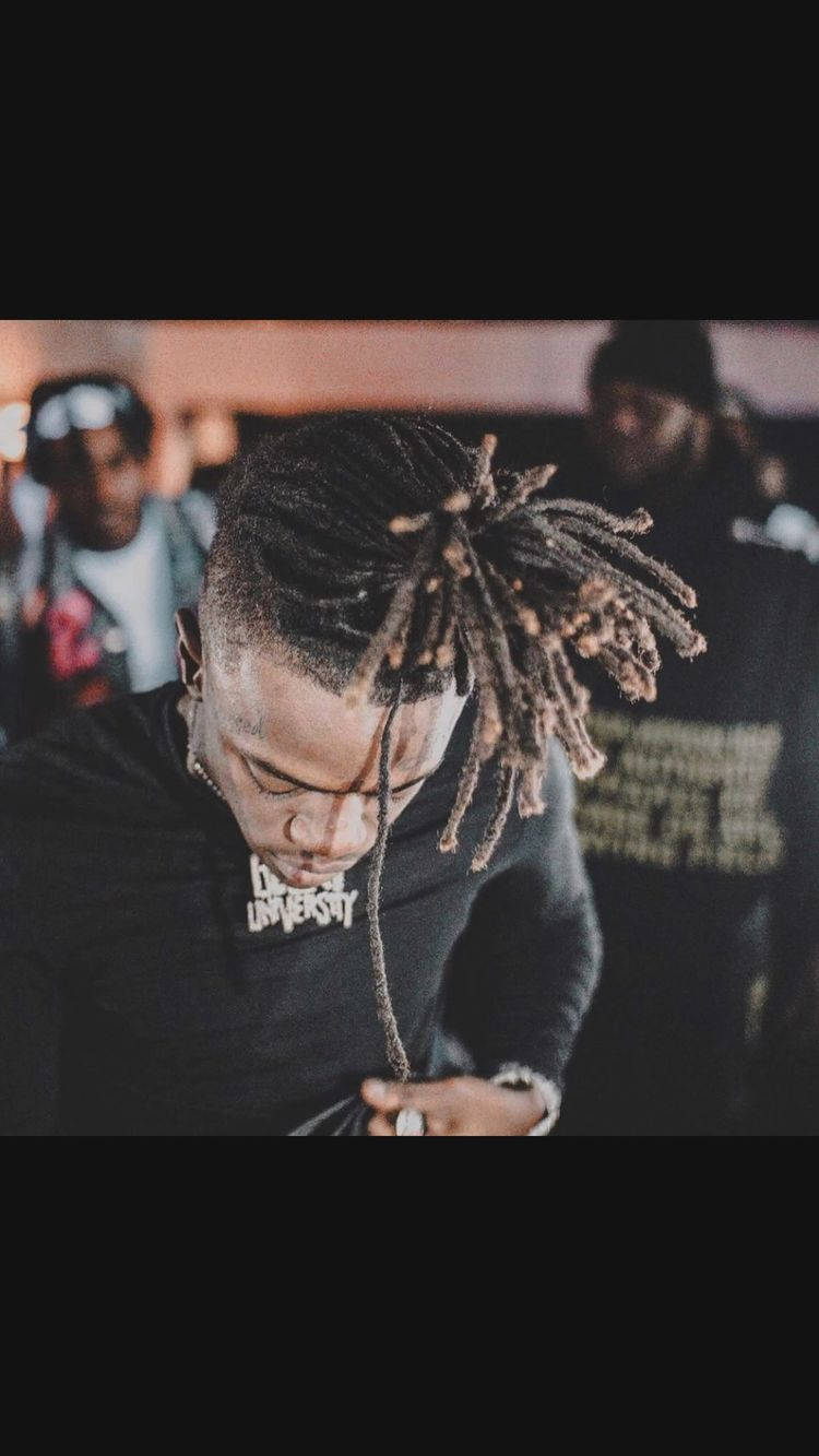 JayDaYoungan, dreadlocks, black hoodie, HD Phone Wallpaper