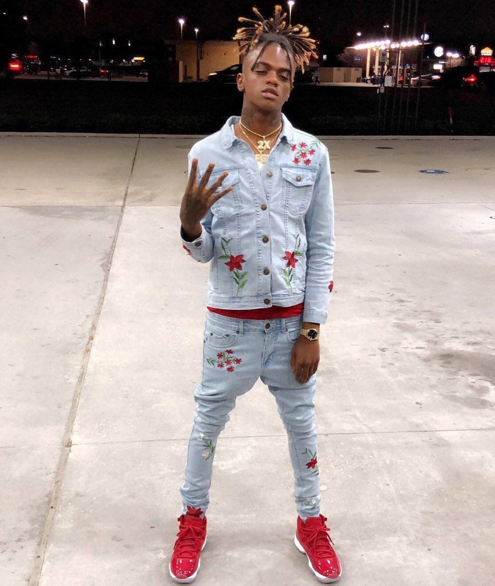 JayDaYoungan, dreadlocks, light denim jacket, SD Phone Wallpaper