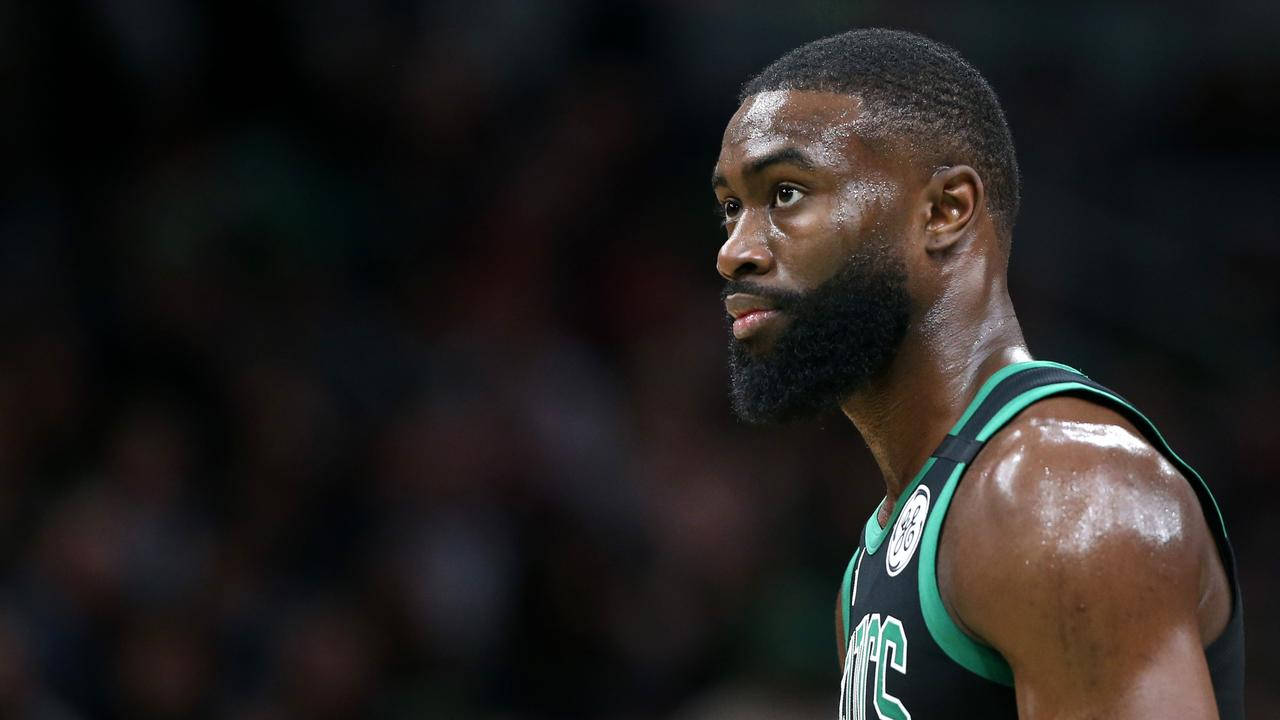 Jaylen Brown, basketball player, beard, HD Desktop Wallpaper