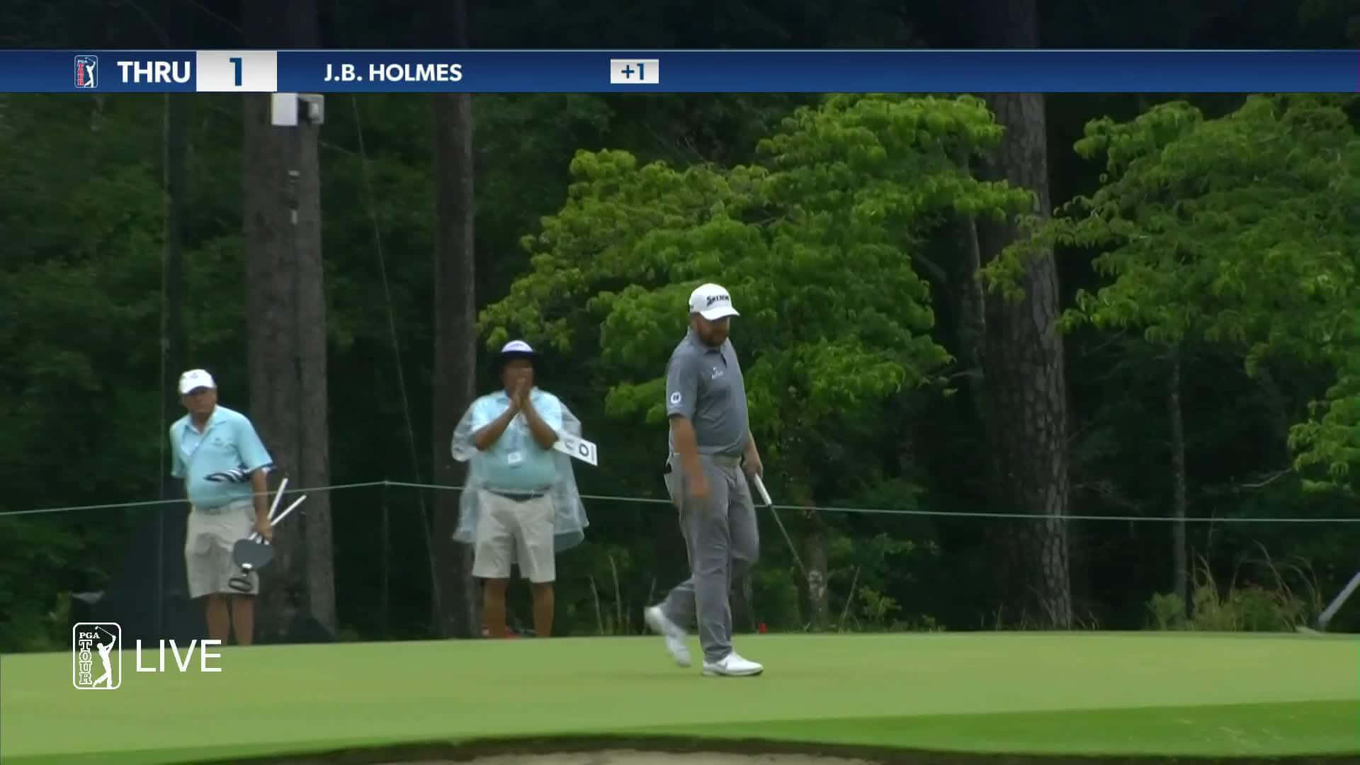 J.B. Holmes, golf swing, green, Full HD Desktop Wallpaper