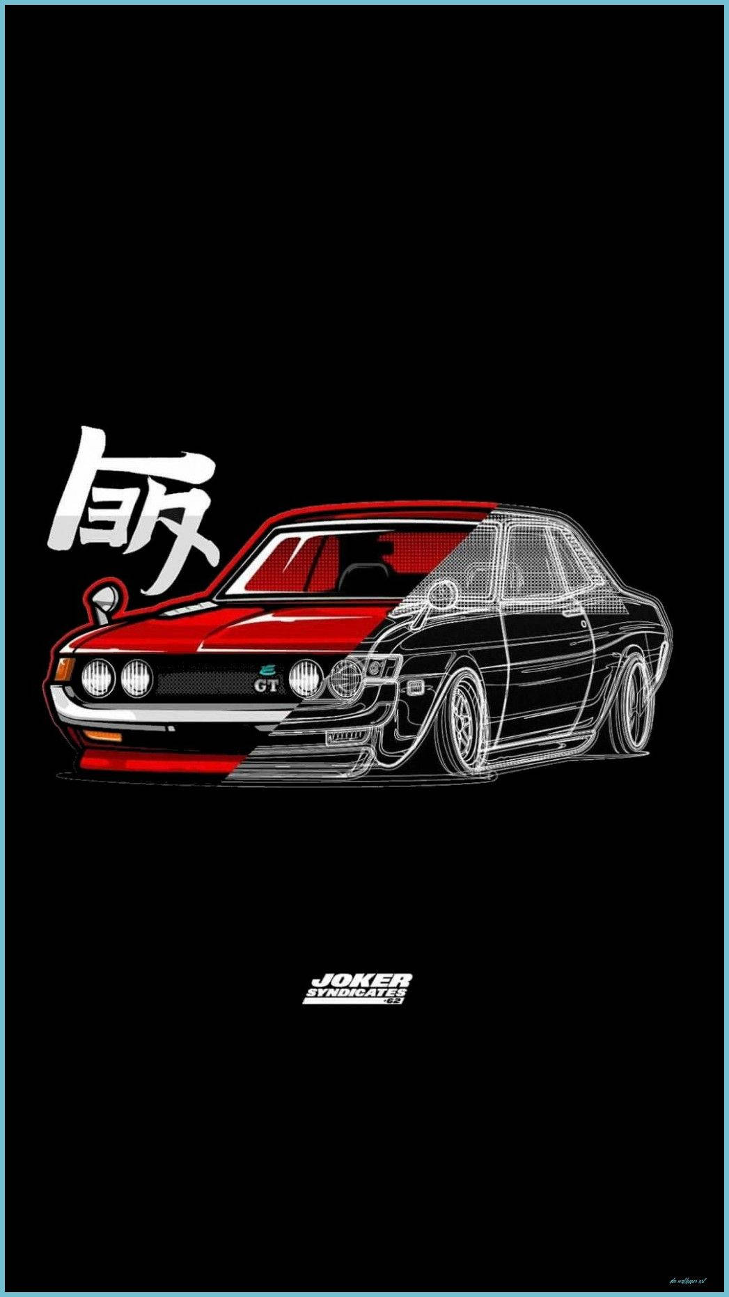 red, black, classic sports car, HD Phone Wallpaper