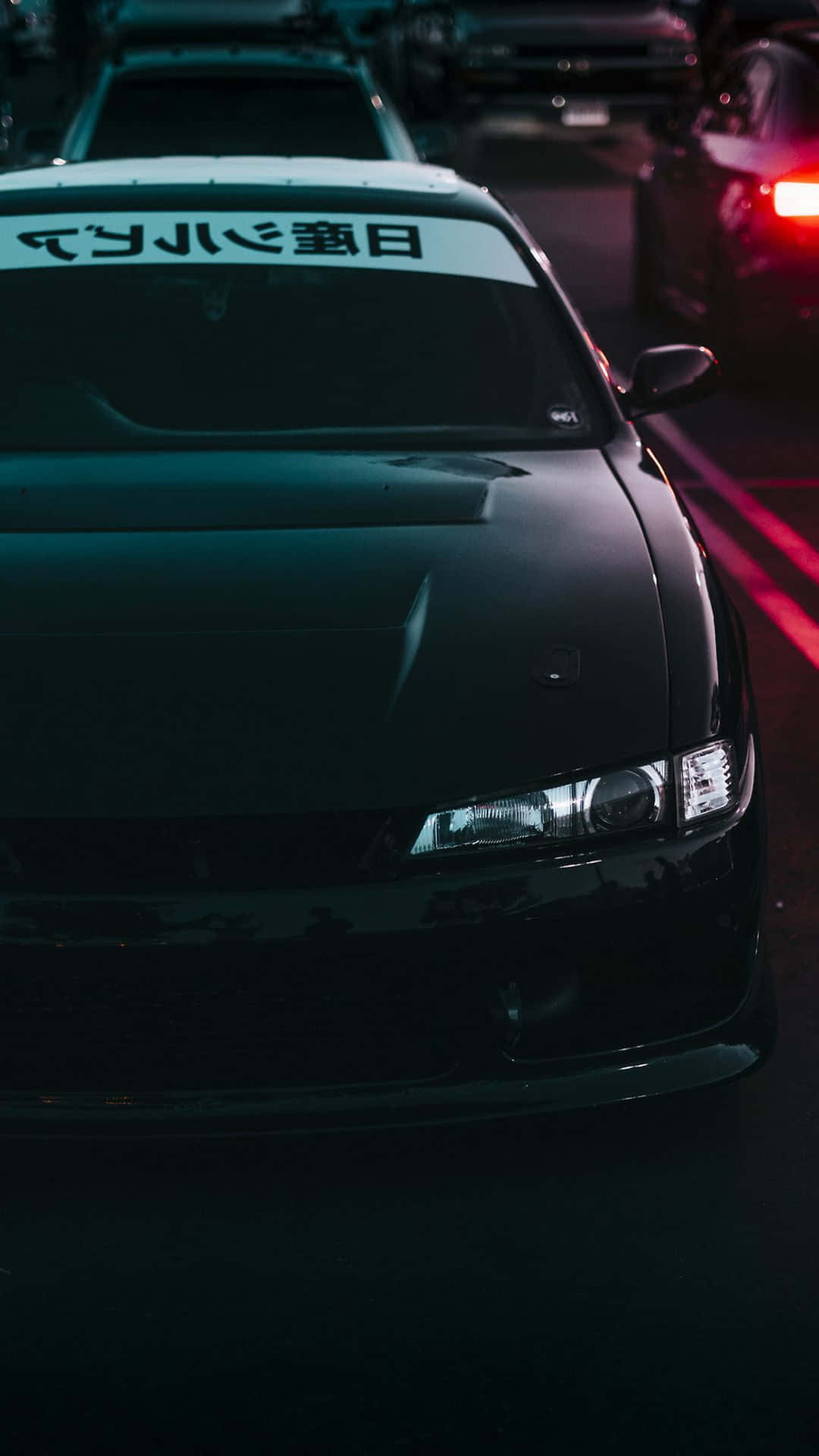 JDM, iPhone, neon lights, Full HD Phone Wallpaper