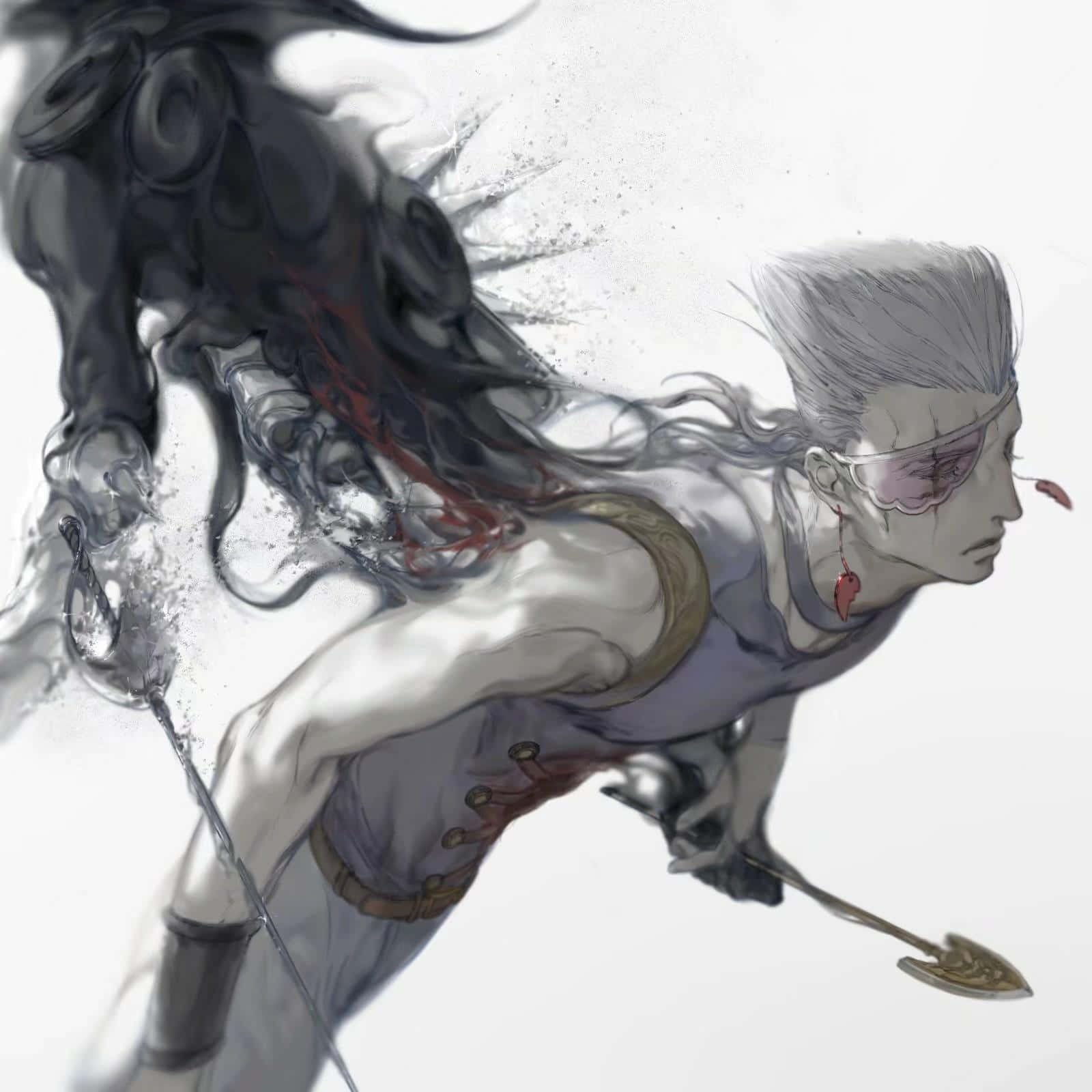 Jean Pierre Polnareff, silver hair, pink goggles, HD Desktop Wallpaper