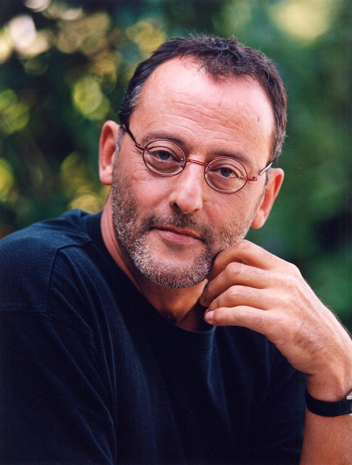 Jean Reno, middle-aged man, glasses, HD Phone Wallpaper
