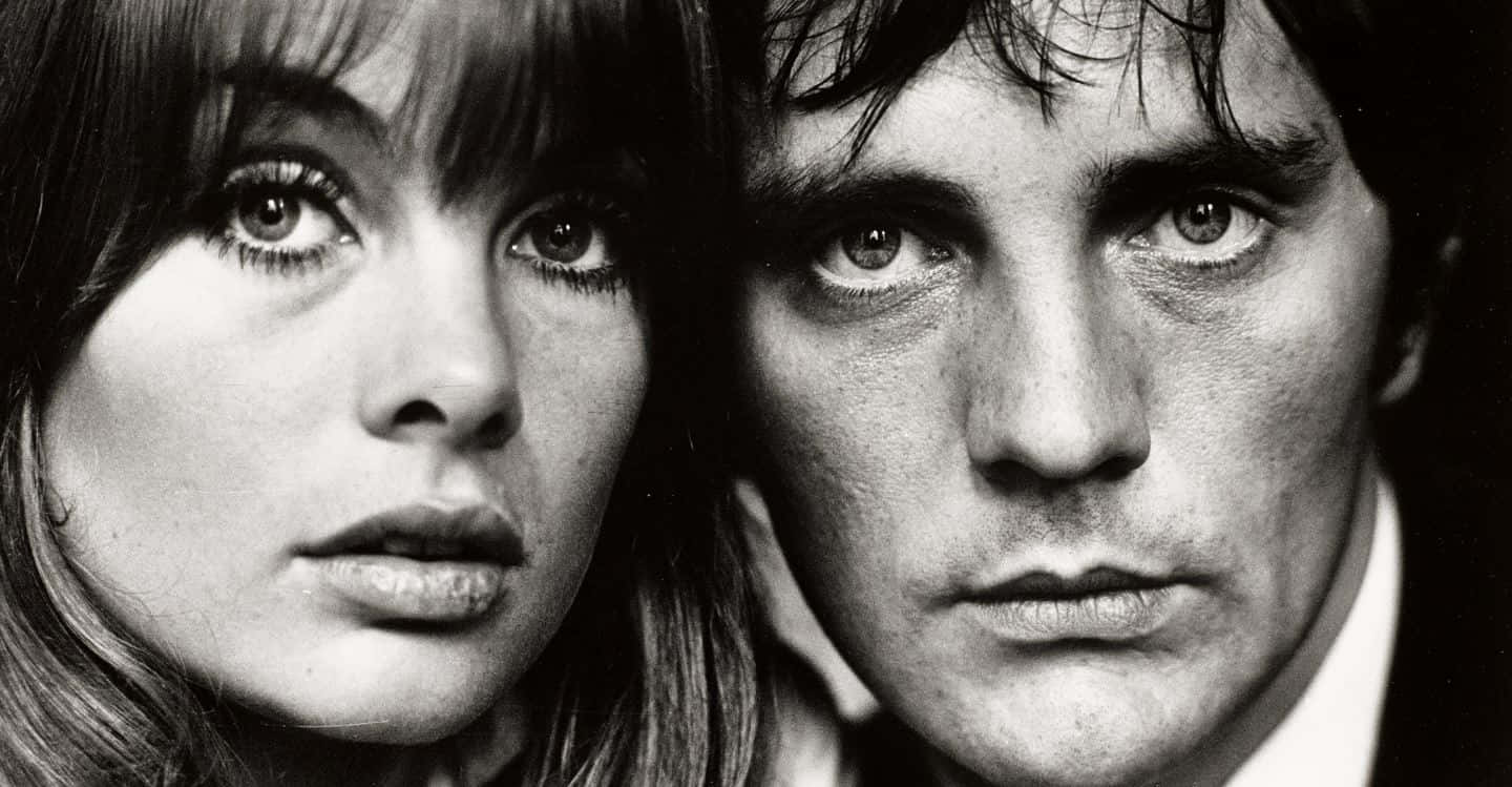 Jean Shrimpton, black and white, close-up, HD Desktop Wallpaper
