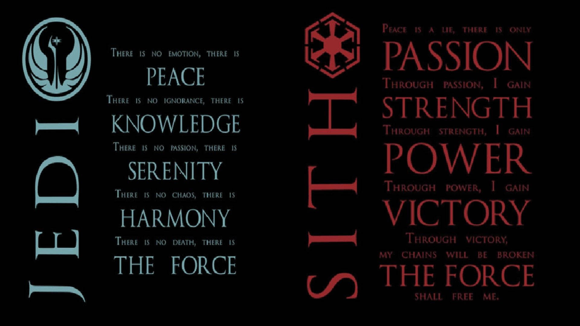 Jedi, Sith, teal, Full HD Desktop Wallpaper