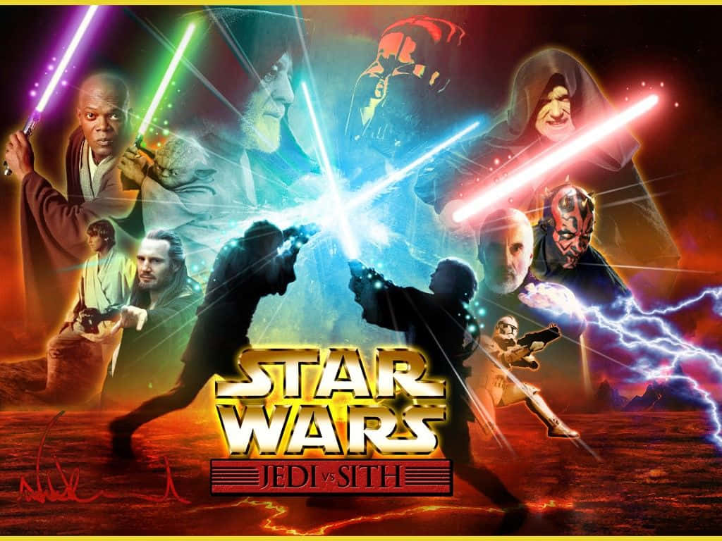Jedi, Sith, lightsabers, SD Desktop Wallpaper