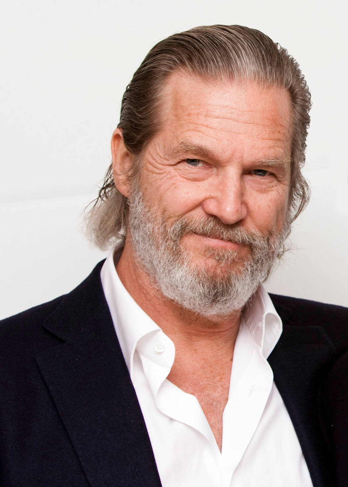 Jeff Bridges, gray hair, beard, HD Phone Wallpaper