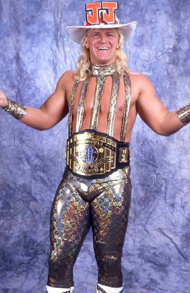 Jeff Jarrett, cowboy outfit, glittering gold and black outfit, SD Phone Wallpaper