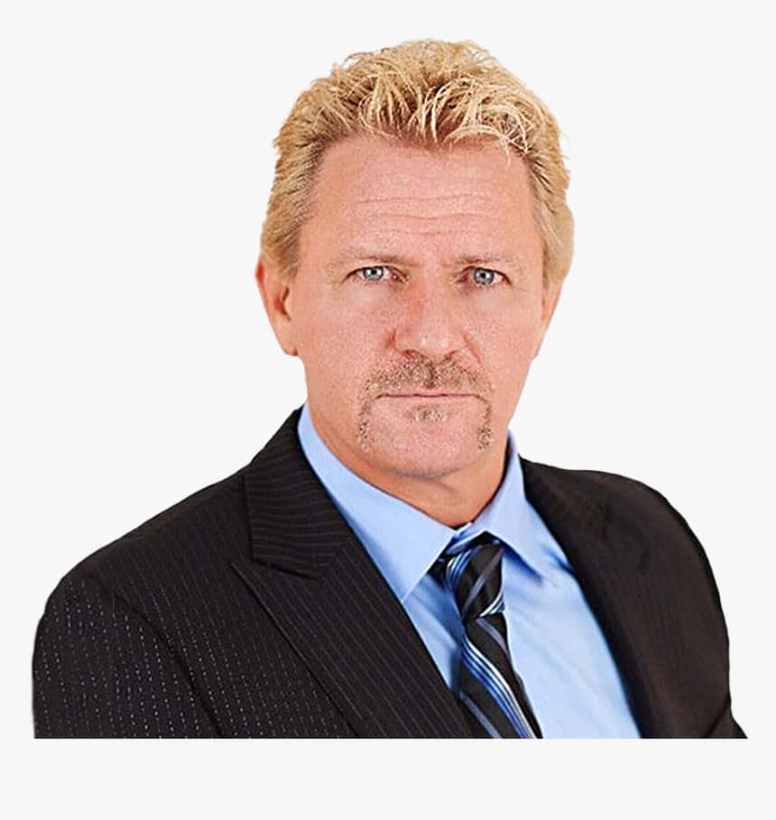 Jeff Jarrett, dark pinstripe suit, blue tie, SD Phone Wallpaper