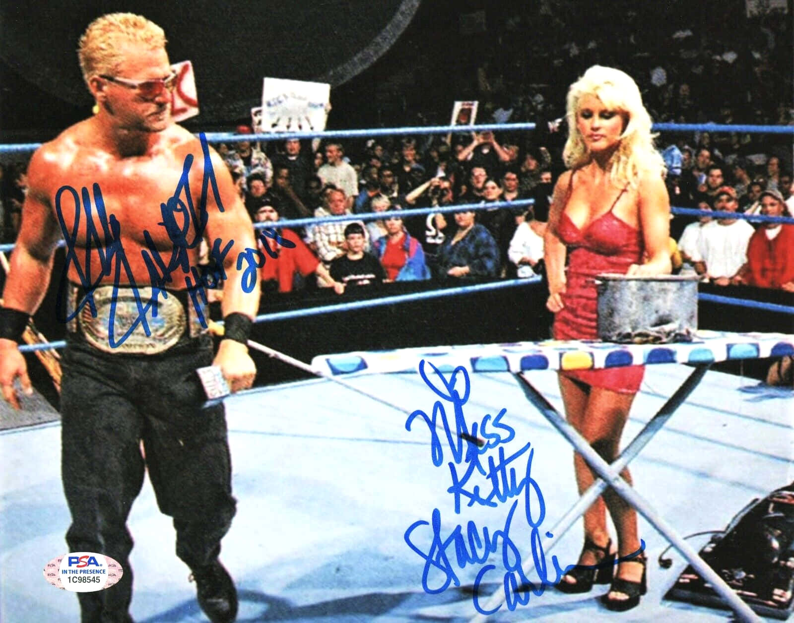 Jeff Jarrett, championship belt, wrestling ring, HD Desktop Wallpaper