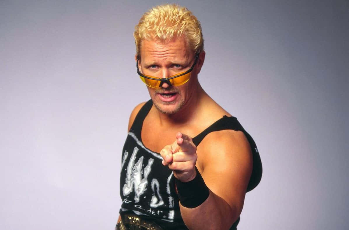 Jeff Jarrett, WWE Wrestler, spiky blonde hair, SD Desktop Wallpaper