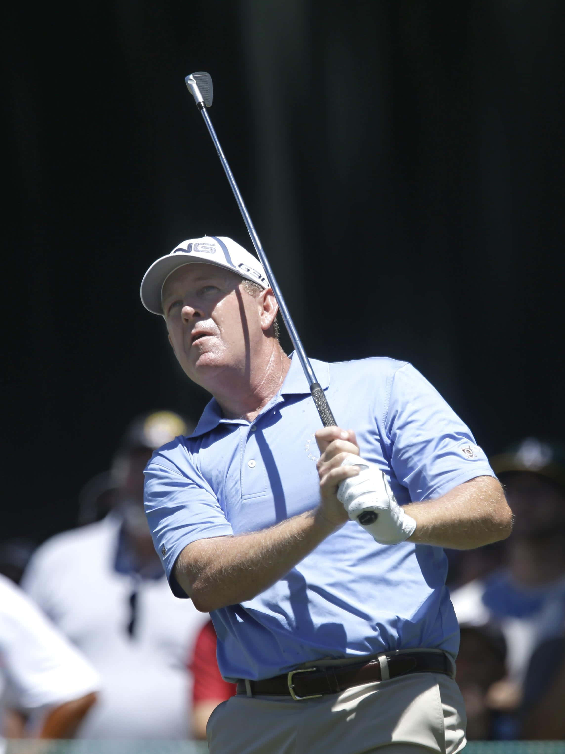 Jeff Maggert, golf course, blue shirt, 2K Phone Wallpaper