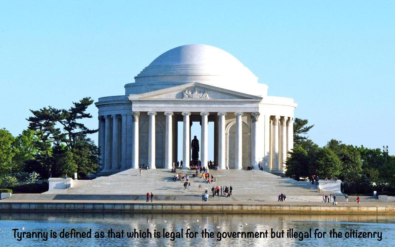 Jefferson Memorial, terraced steps, white marble, HD Desktop Wallpaper