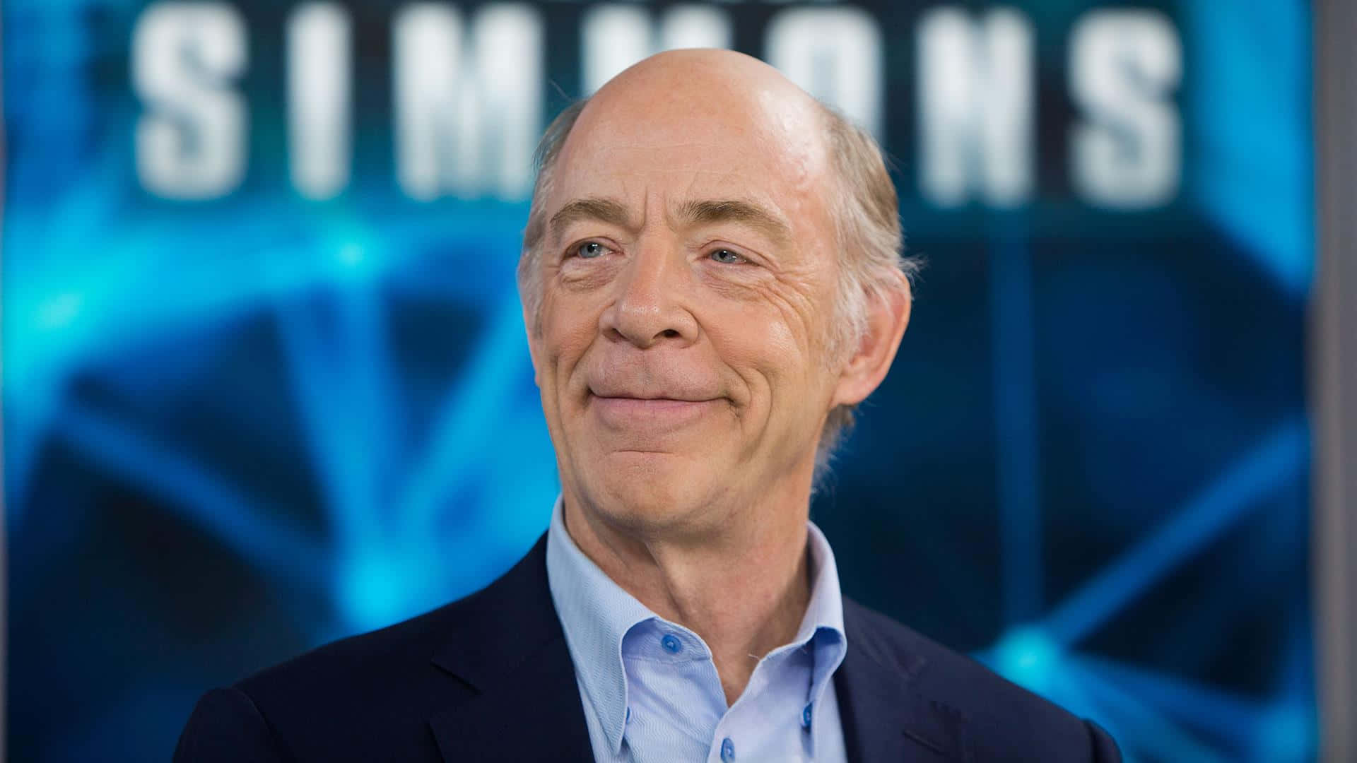 J.K. Simmons, Academy Award winning actor, bald man, Full HD Desktop Wallpaper