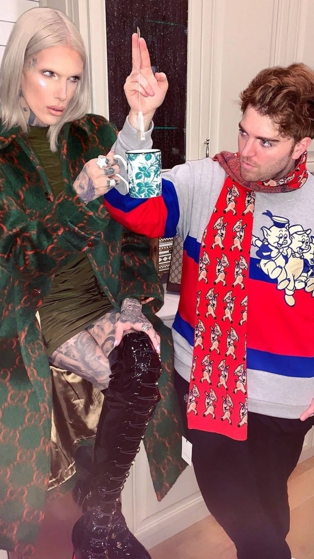 Jeffree Star, Holiday, tattooed individuals, Full HD Phone Wallpaper