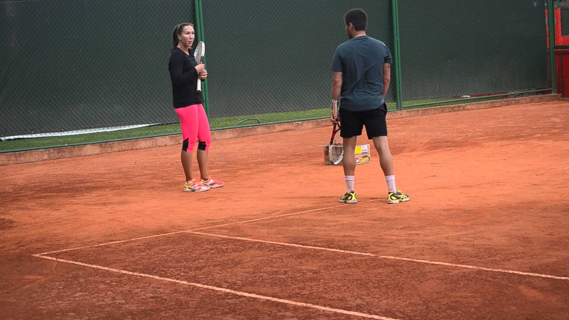 Jelena Jankovic, tennis court, clay court, Full HD Desktop Wallpaper