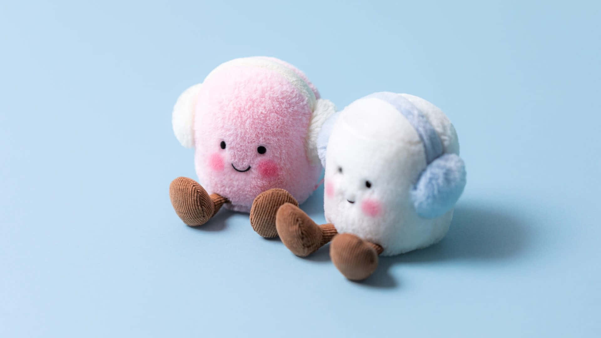 Jellycat, soft plush toys, fluffy plush characters, Full HD Desktop Wallpaper