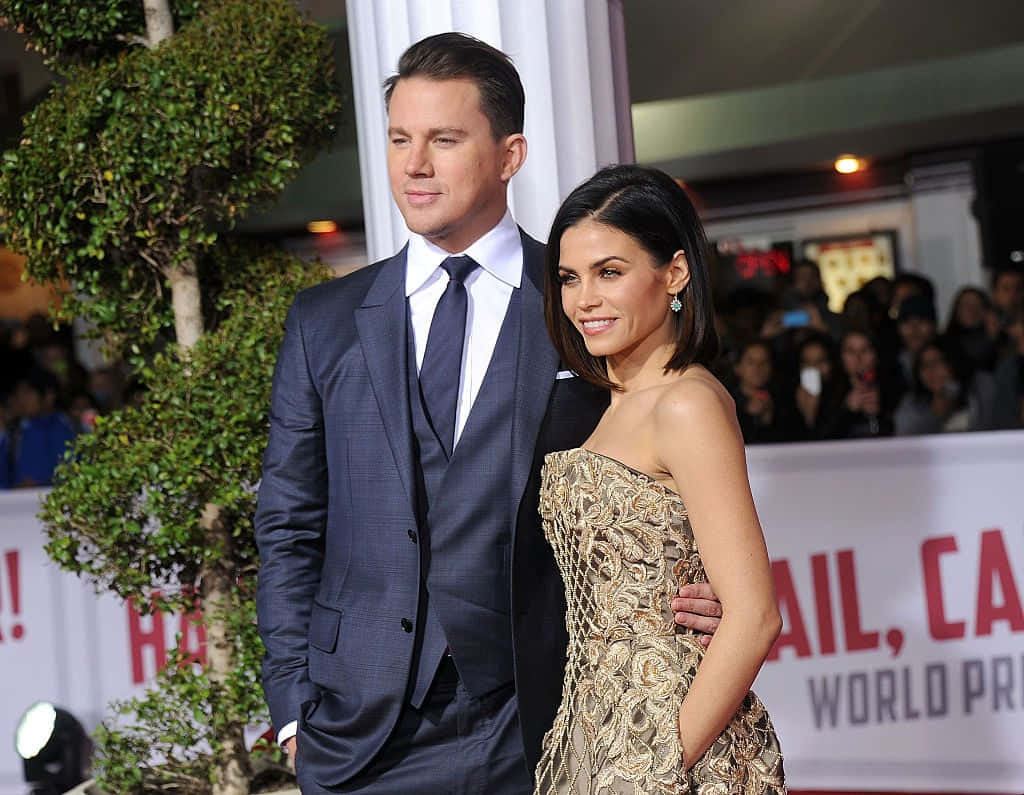 Jenna Dewan, red carpet, movie premiere, SD Desktop Wallpaper