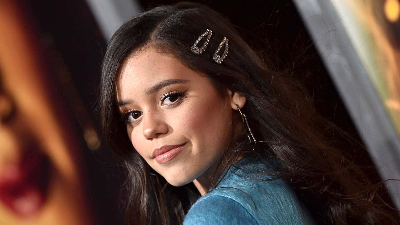 Jenna Ortega, side glance, event, HD Desktop Wallpaper
