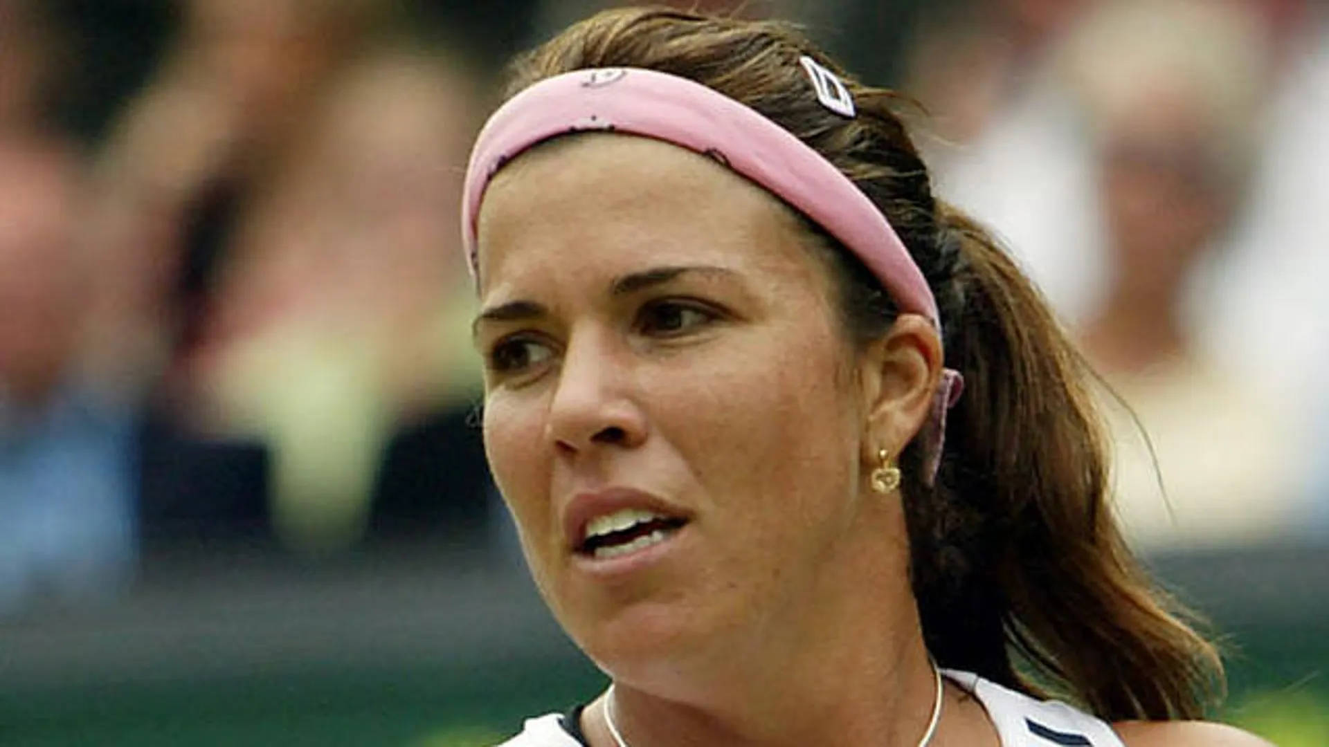 Jennifer Capriati, pink headband, ponytail, Full HD Desktop Wallpaper