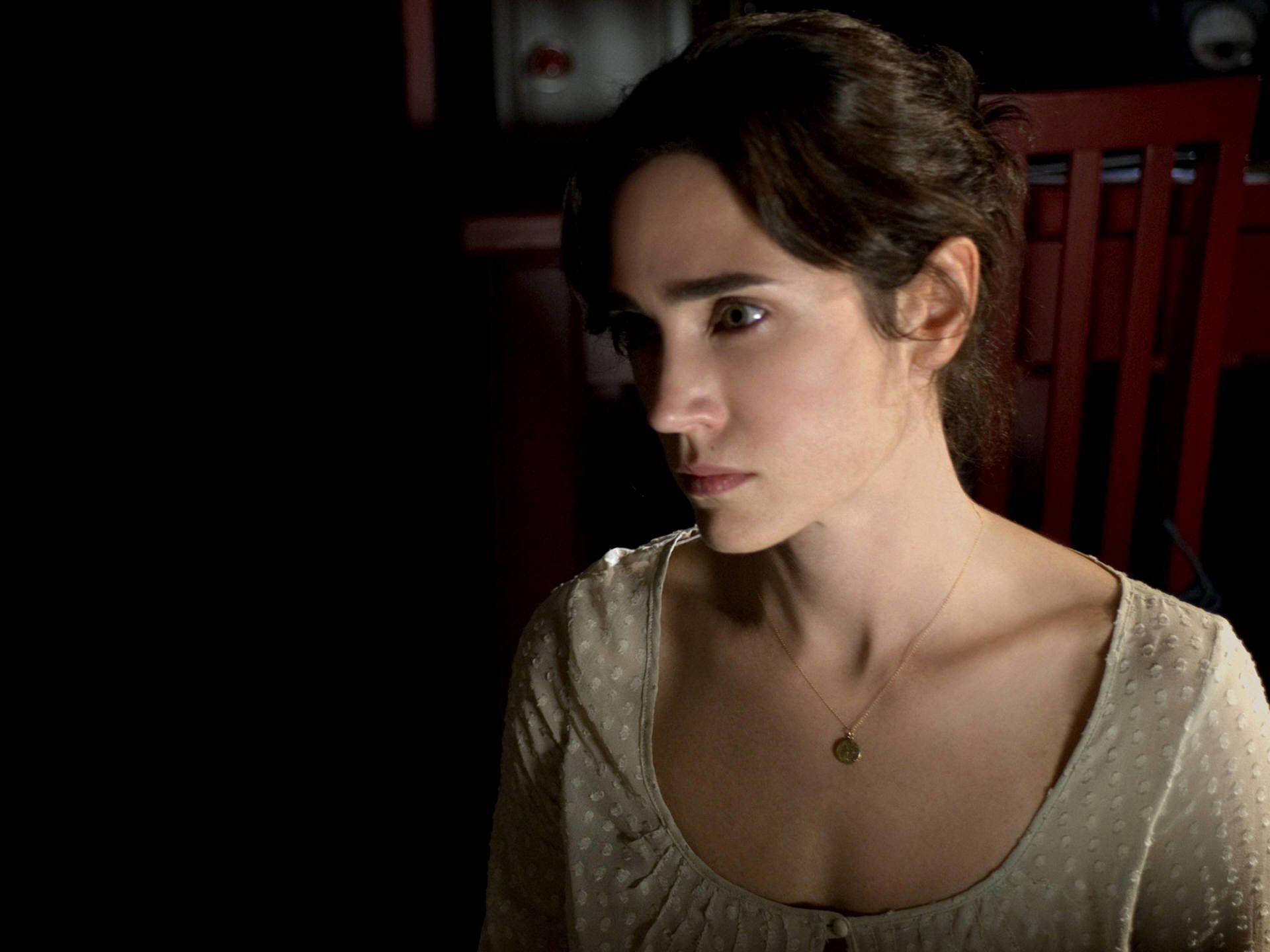 Jennifer Connelly, Days of no return, dark hair, Full HD Desktop Wallpaper