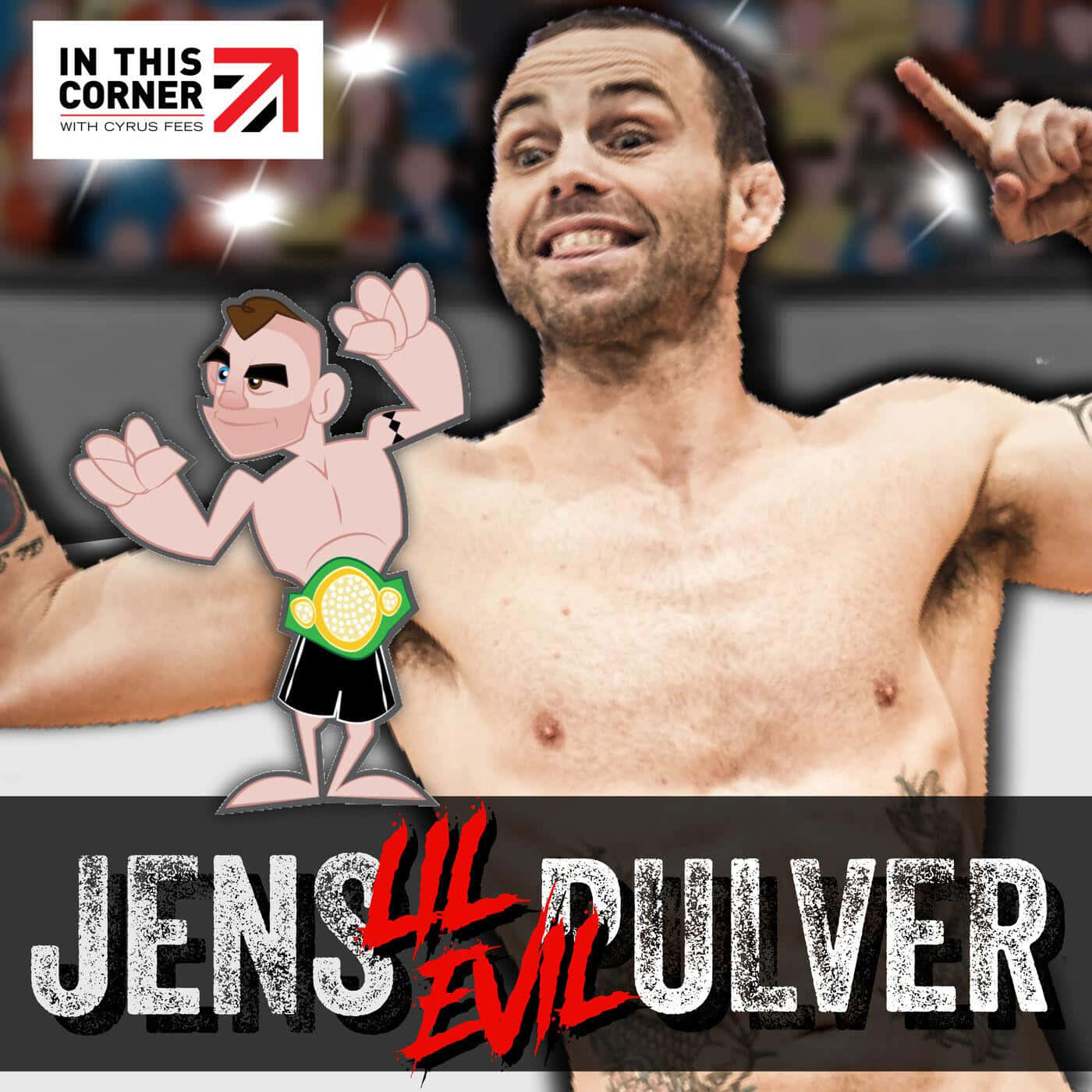 Jens Pulver, wrestling ring, championship belt, HD Desktop Wallpaper
