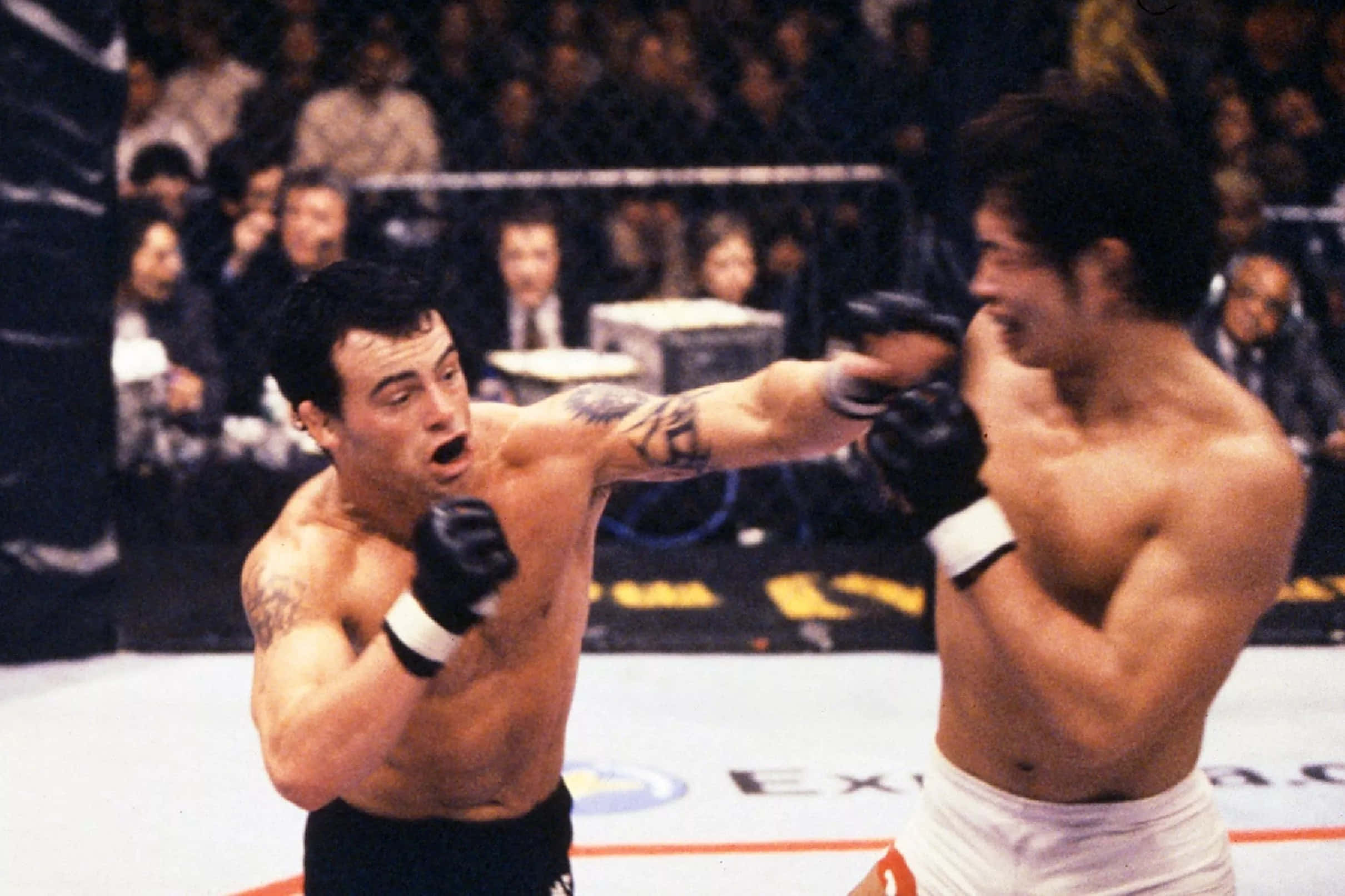 Jens Pulver, MMA match, bright arena lights, Full HD Desktop Wallpaper