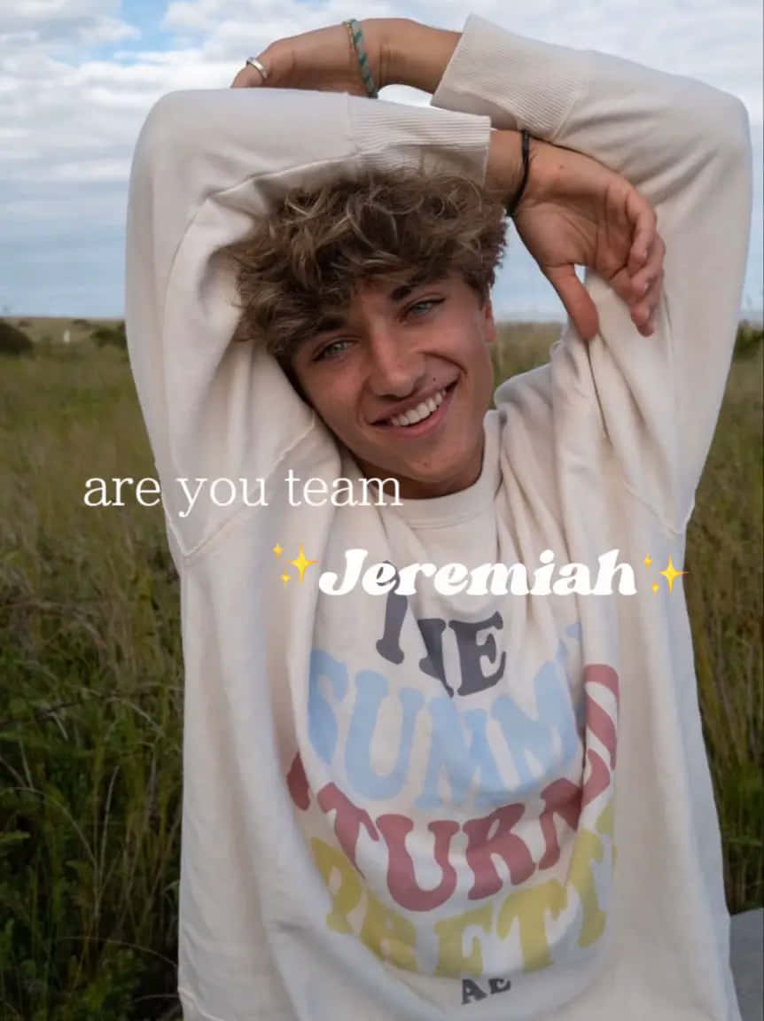 Team Jeremiah, the sun turns pretty, curly hair, SD Phone Wallpaper
