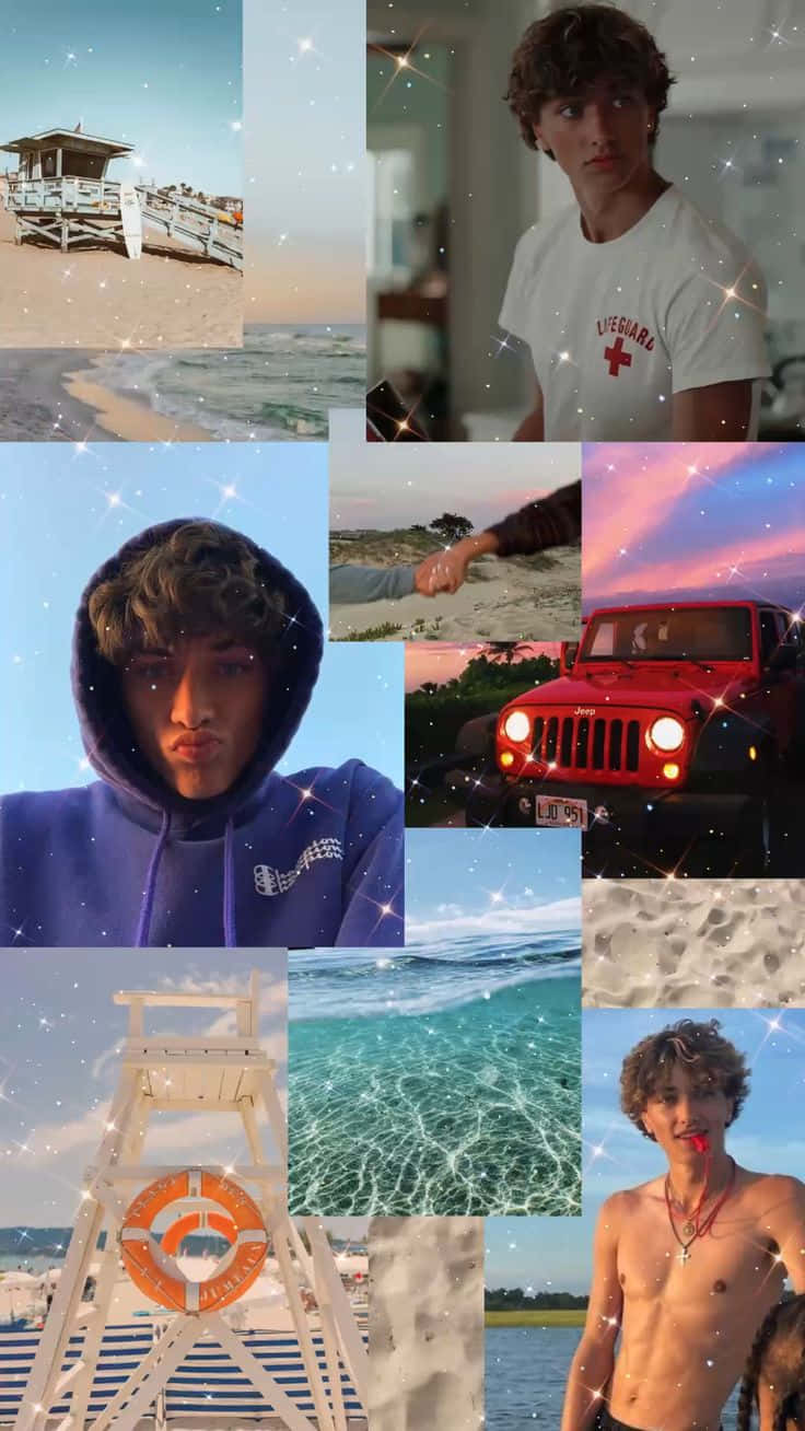Jeremiah Fisher, summer vibes, beach scenes, HD Phone Wallpaper