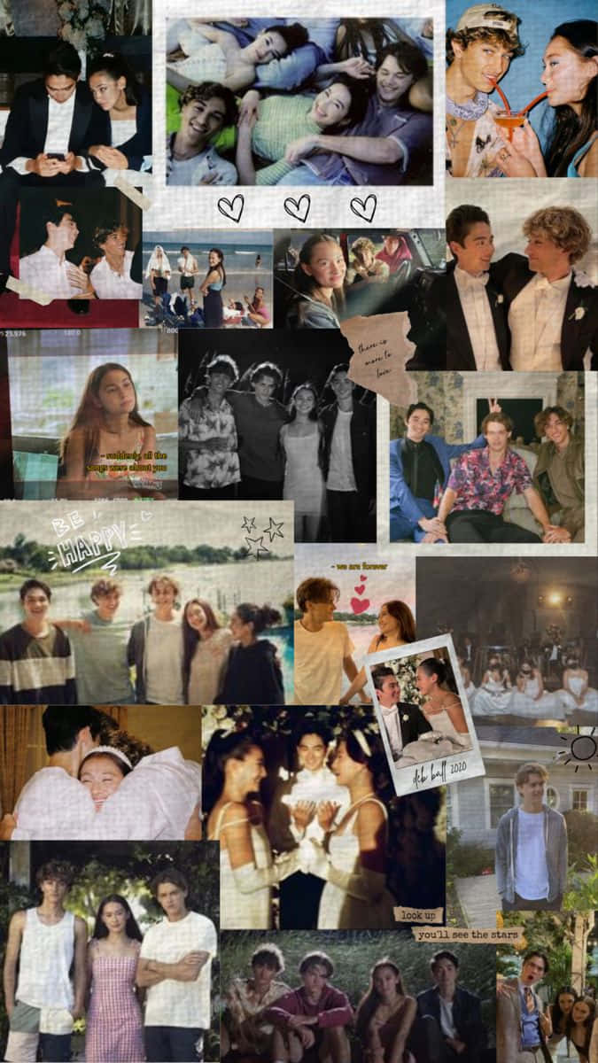 Jeremiah Fisher, collage aesthetic, teens, SD Phone Wallpaper