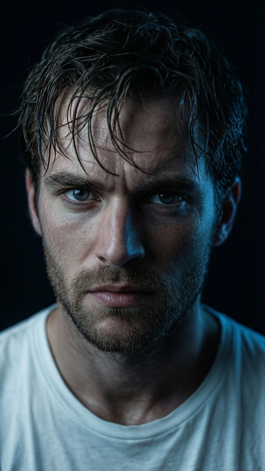Jeremiah Fisher, dark, moody lighting, Full HD Phone Wallpaper