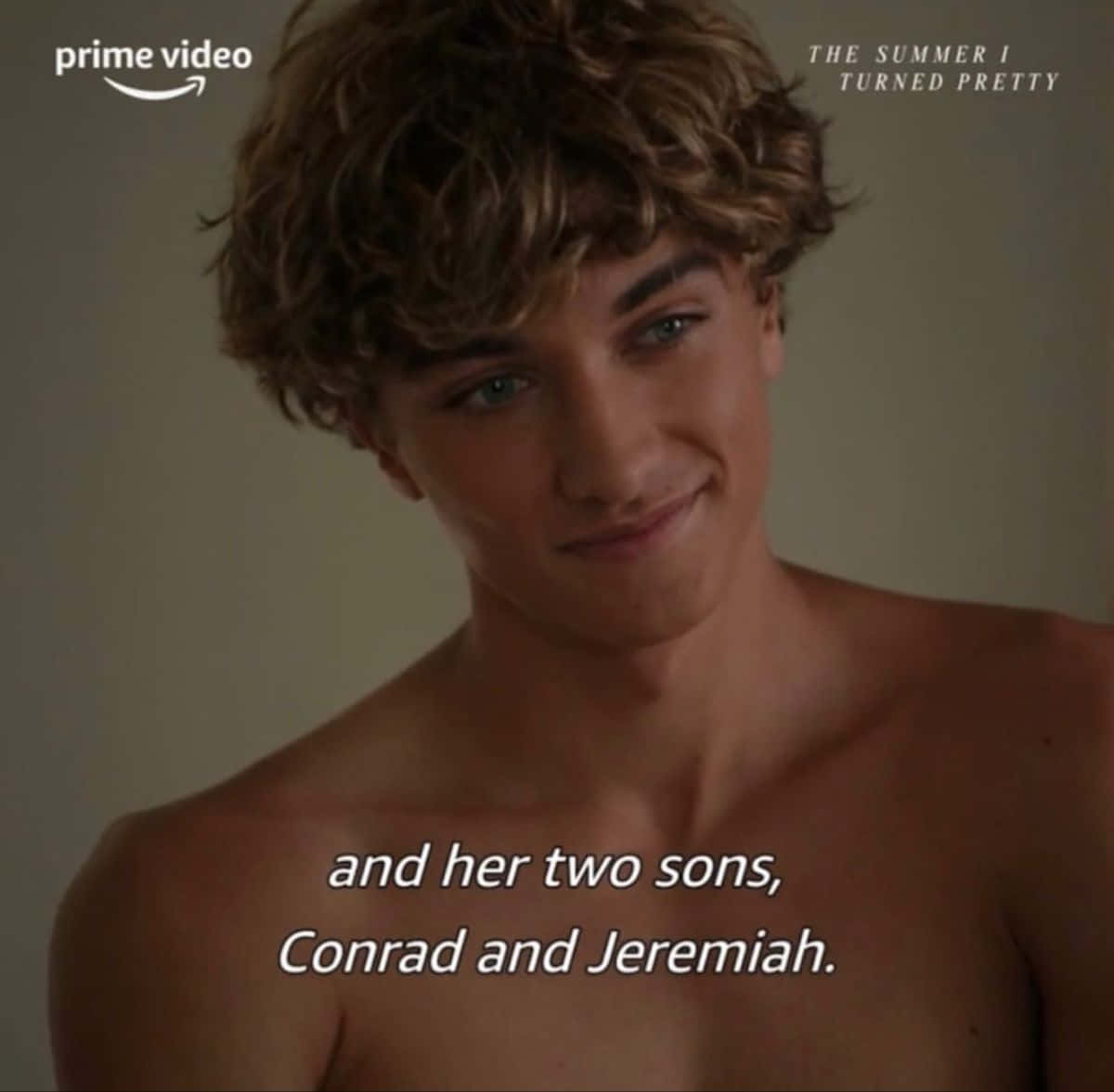 Jeremiah Fisher, curly blonde hair, blue eyes, SD Desktop Wallpaper