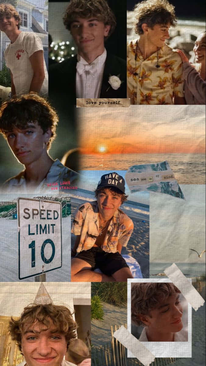 Jeremiah Fisher, beach sunsets, formal wear, SD Phone Wallpaper