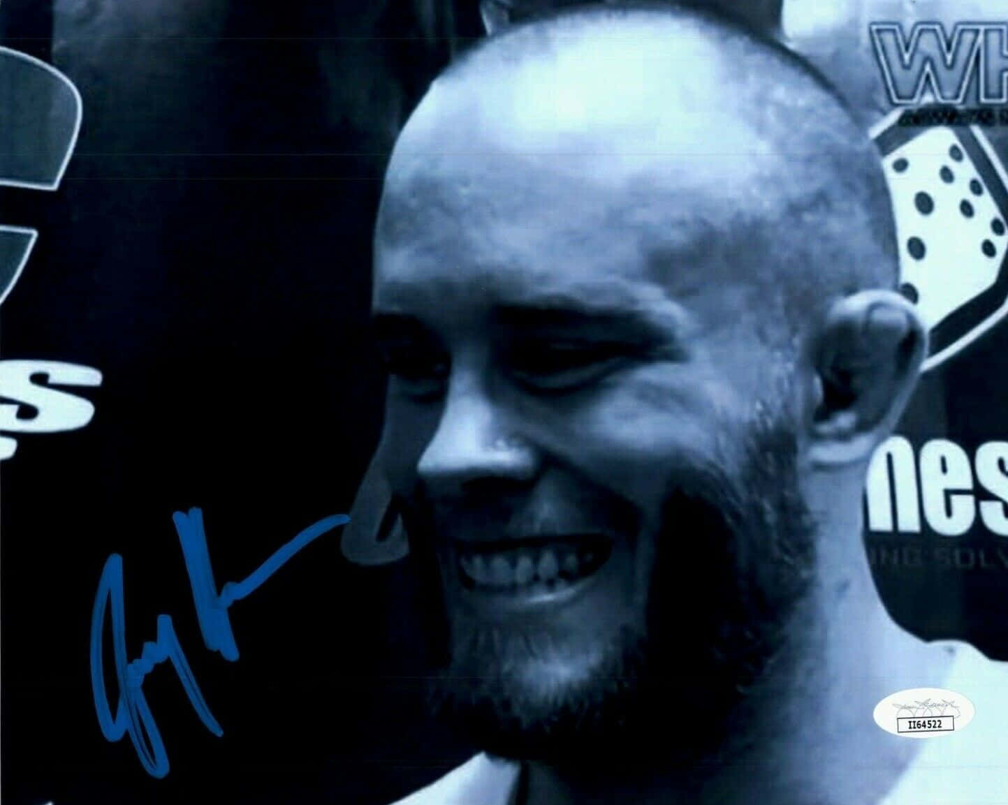 Jeremy Horn, mixed martial artist, blue-tinted photo, HD Desktop Wallpaper