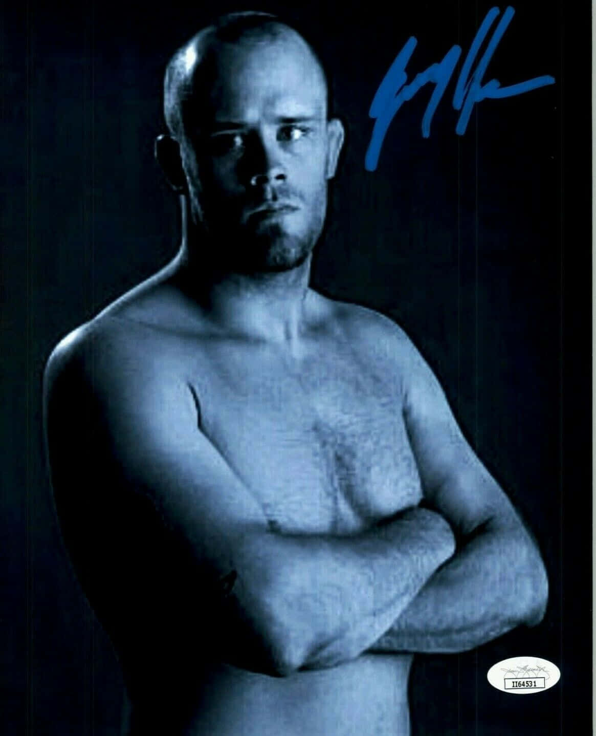 Jeremy Horn, American Mixed Martial Arts, dark blue background, HD Phone Wallpaper