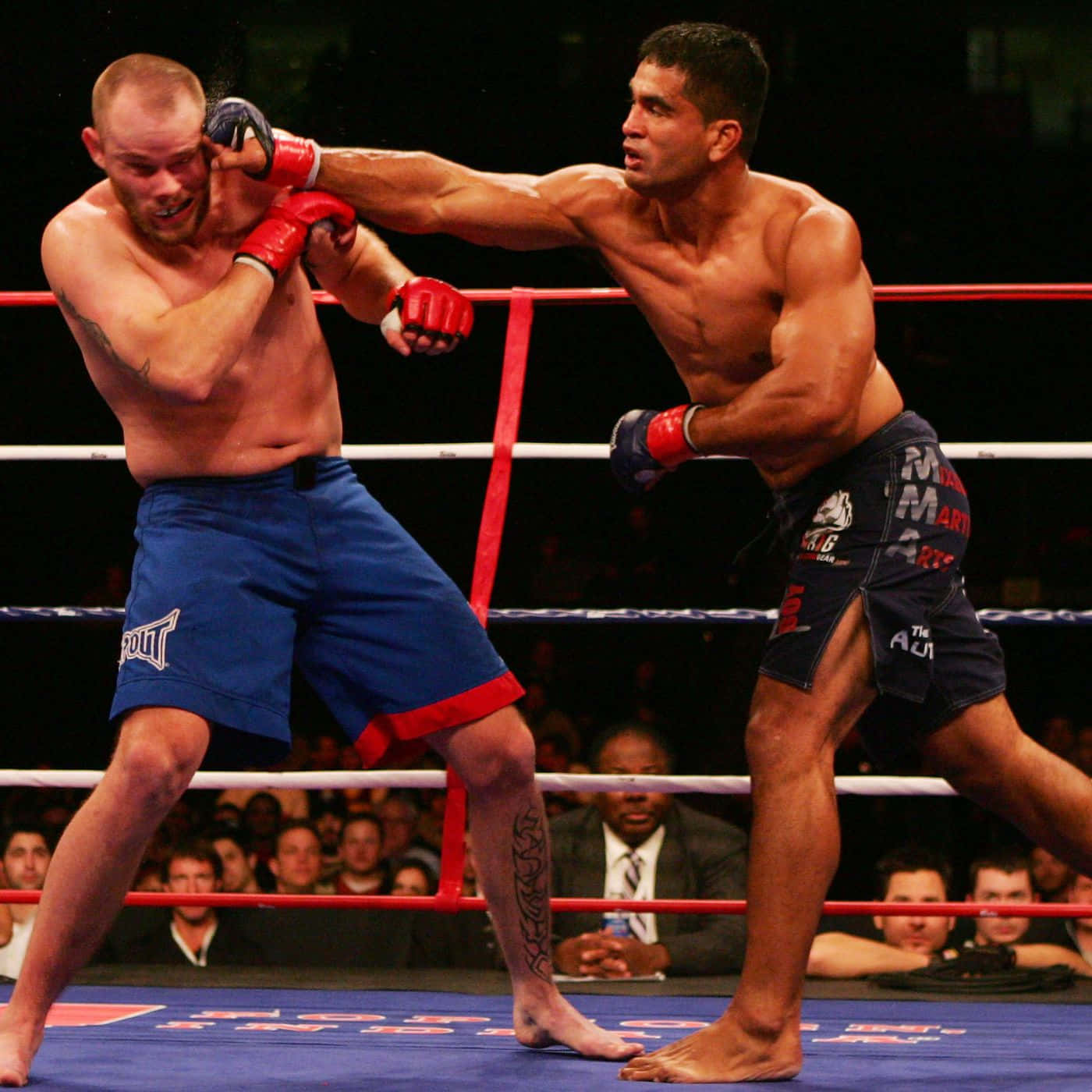 Jeremy Horn, MMA Submission Fighter, boxing ring, HD Desktop Wallpaper