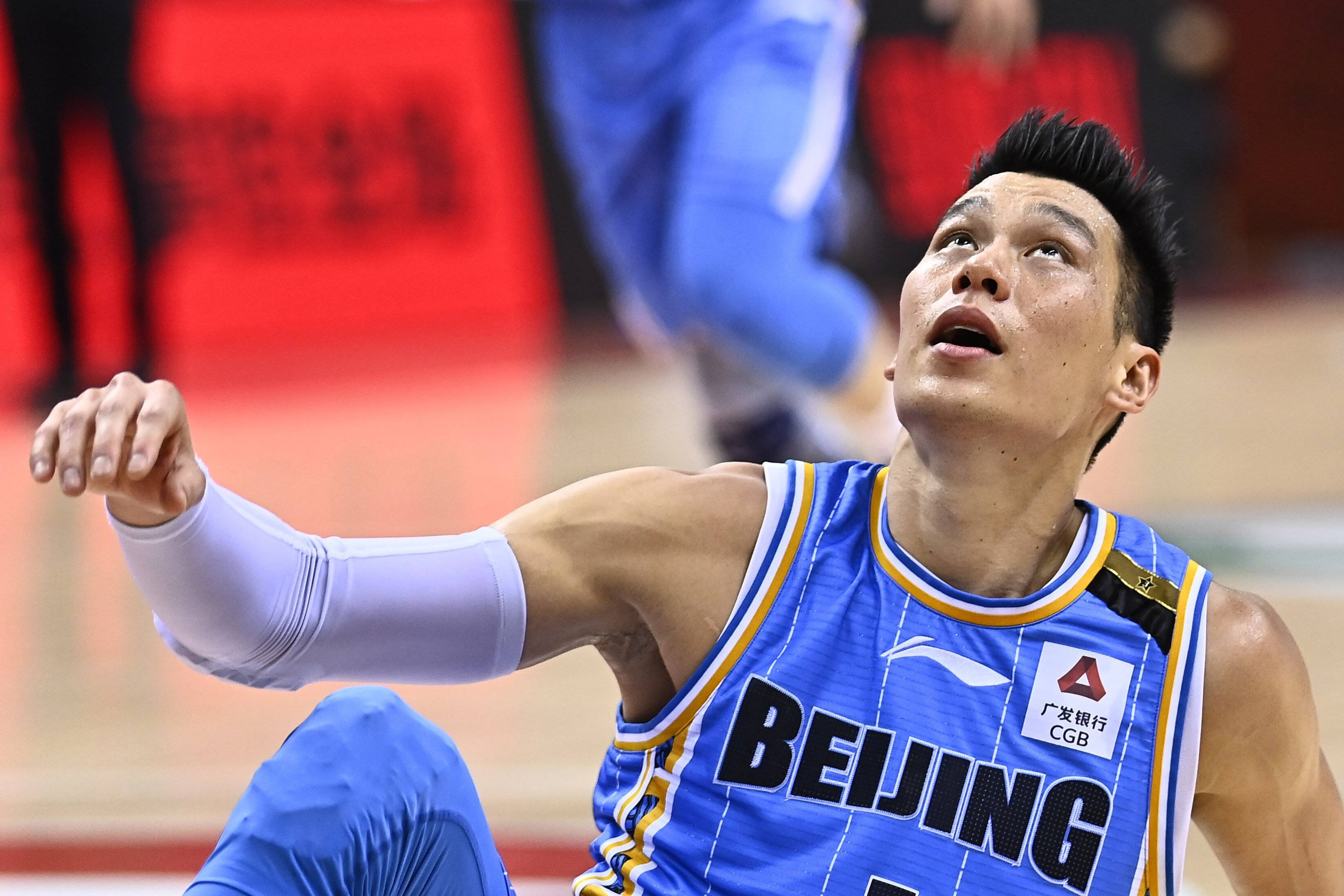 Jeremy Lin, blue Beijing jersey, basketball player, 2K Desktop Wallpaper