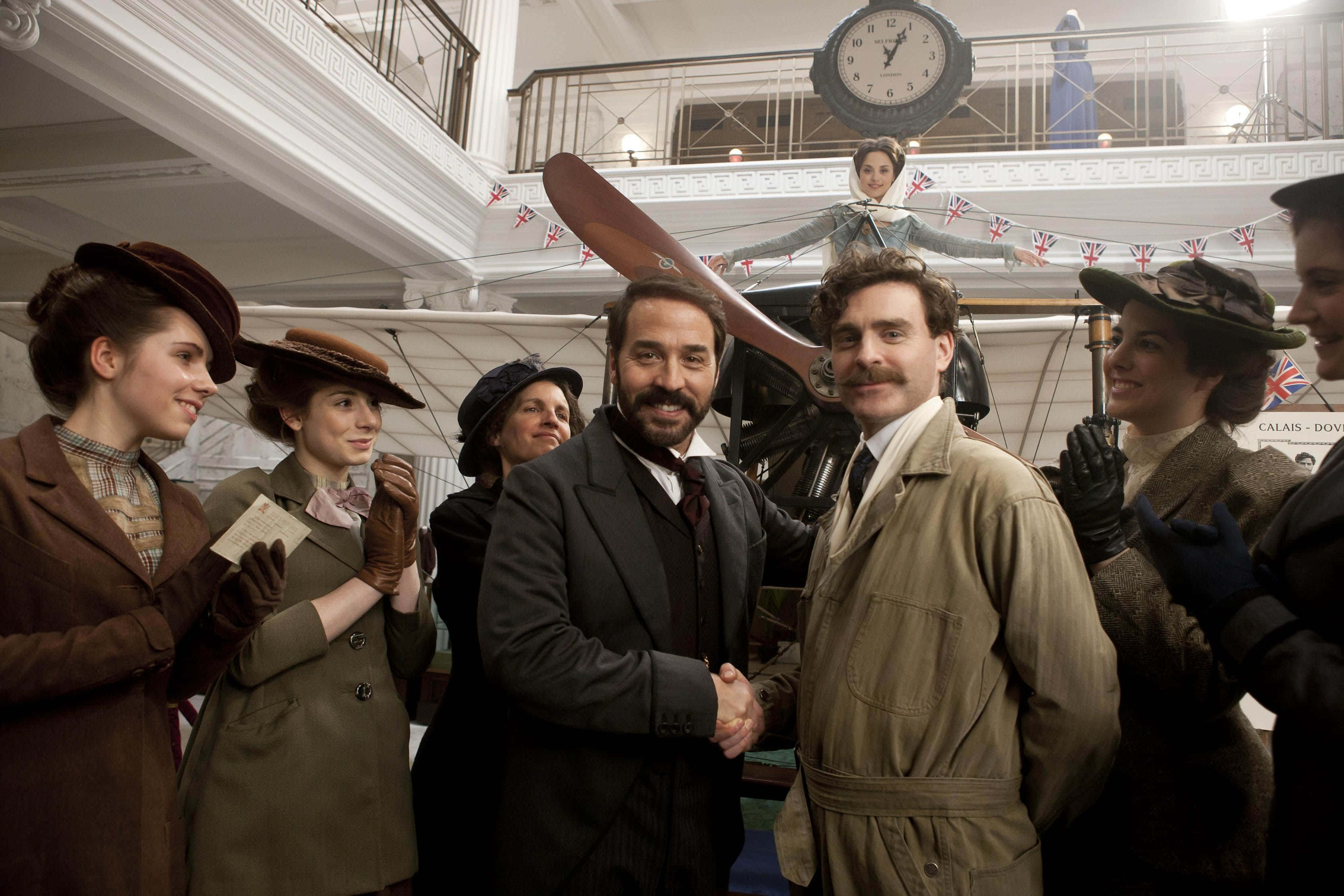 Jeremy Piven, early 20th century, period attire, 2K Desktop Wallpaper