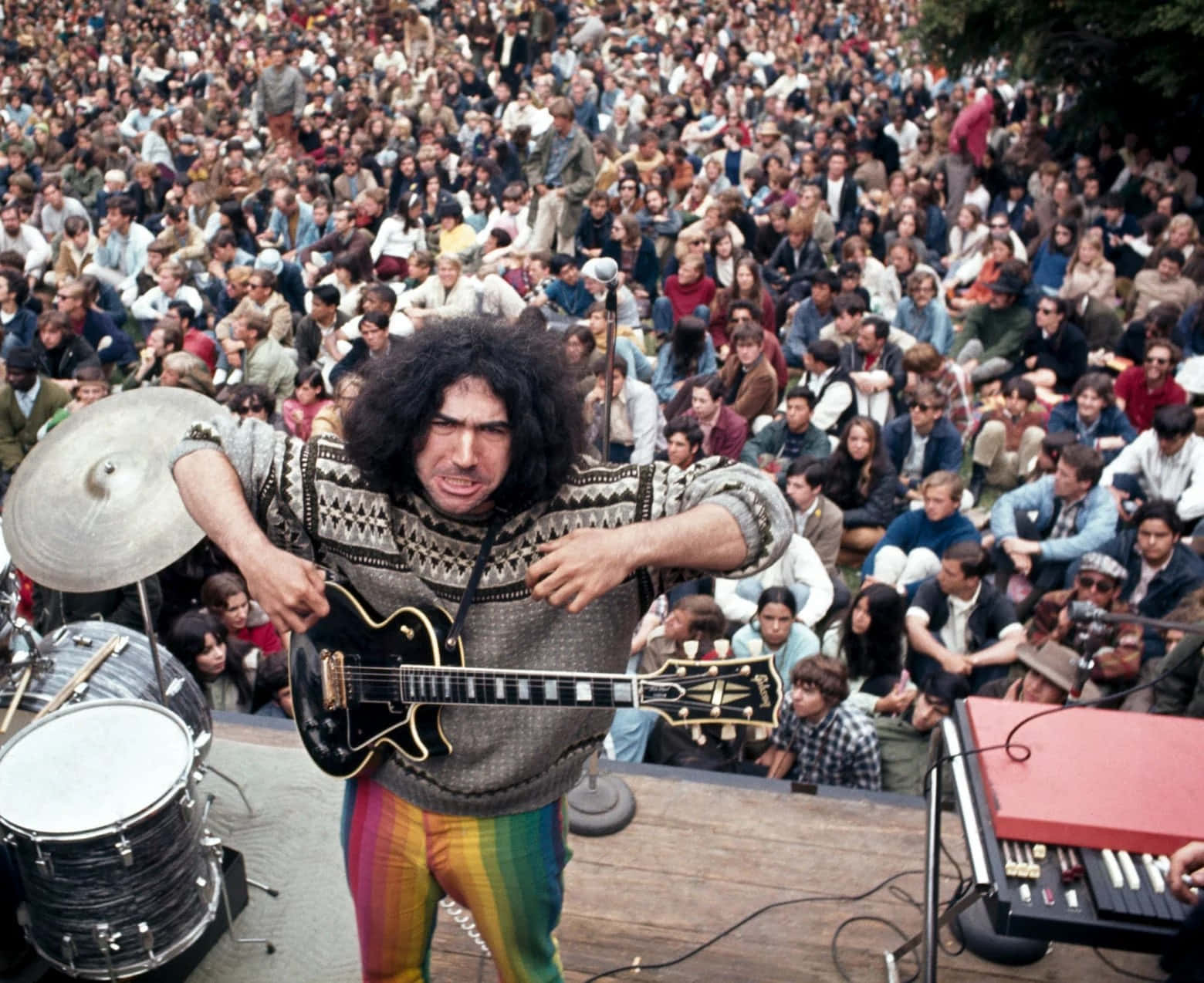 Jerry Garcia, live performance, guitarist, HD Desktop Wallpaper