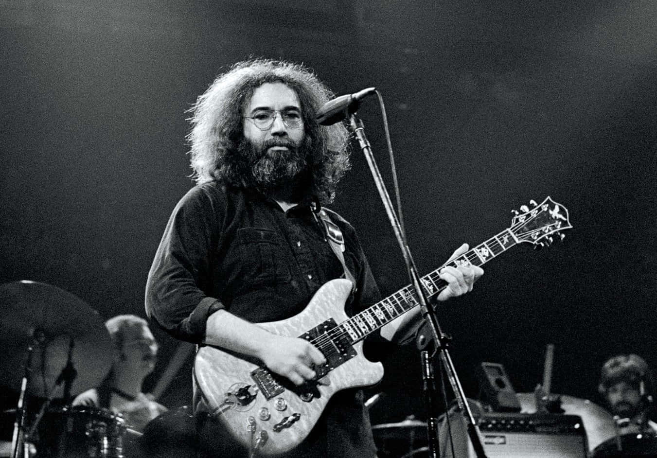 Jerry Garcia, electric guitar, stage, HD Desktop Wallpaper