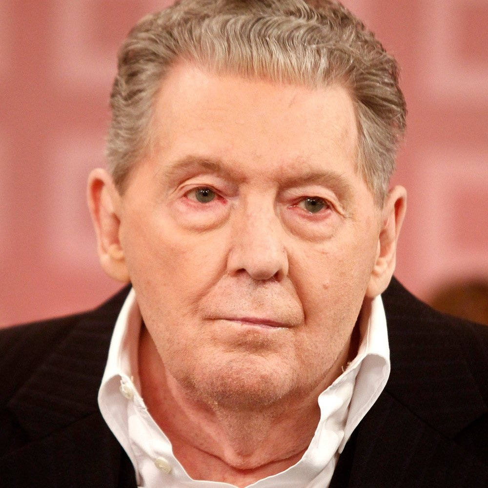 Jerry Lee Lewis, black suit, white shirt, SD Desktop Wallpaper