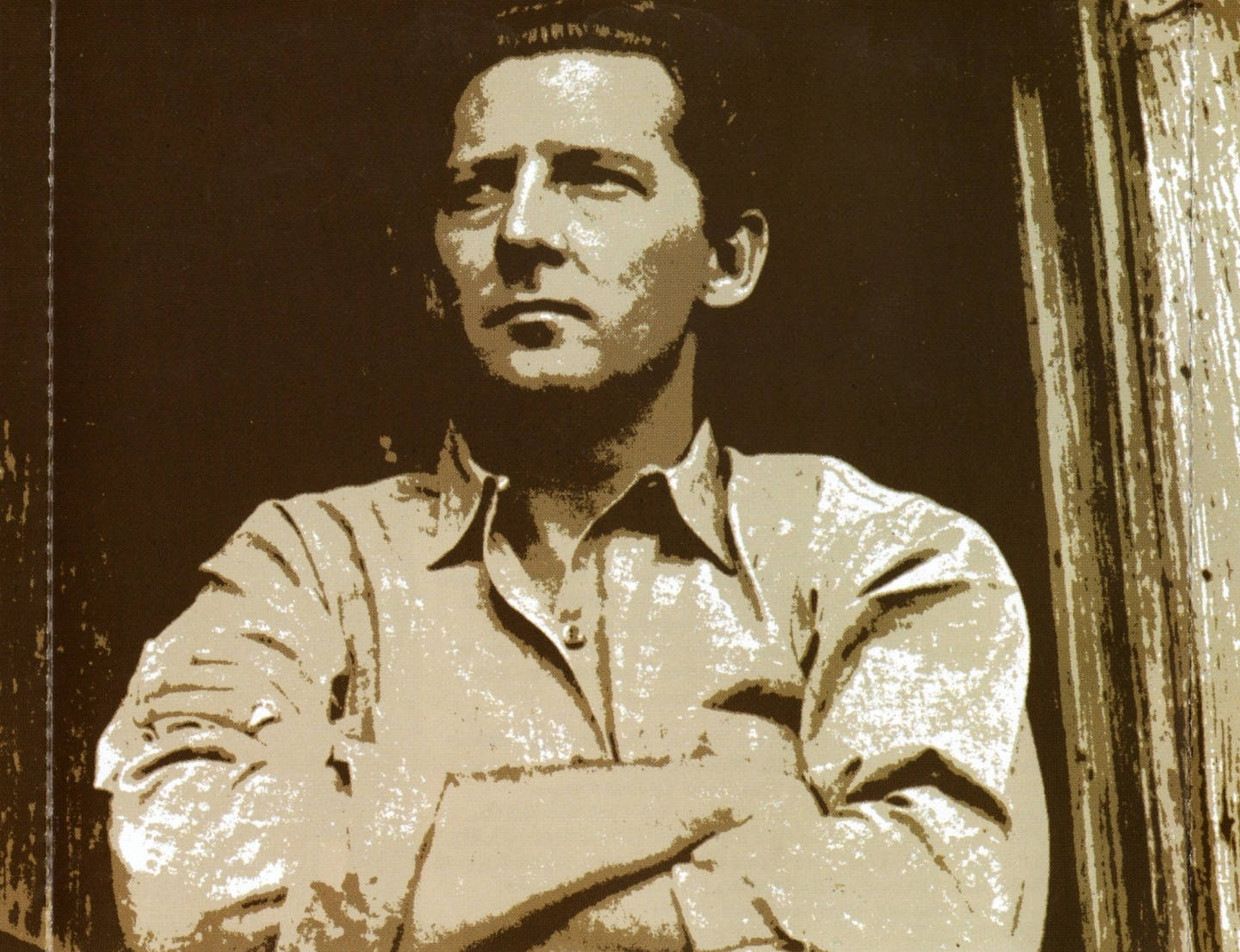 Jerry Lee Lewis, sepia, digital art, HD Desktop Wallpaper