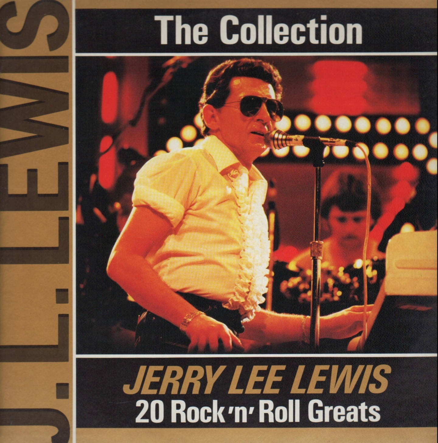 Jerry Lee Lewis, ruffled polo, white shirt, HD Phone Wallpaper