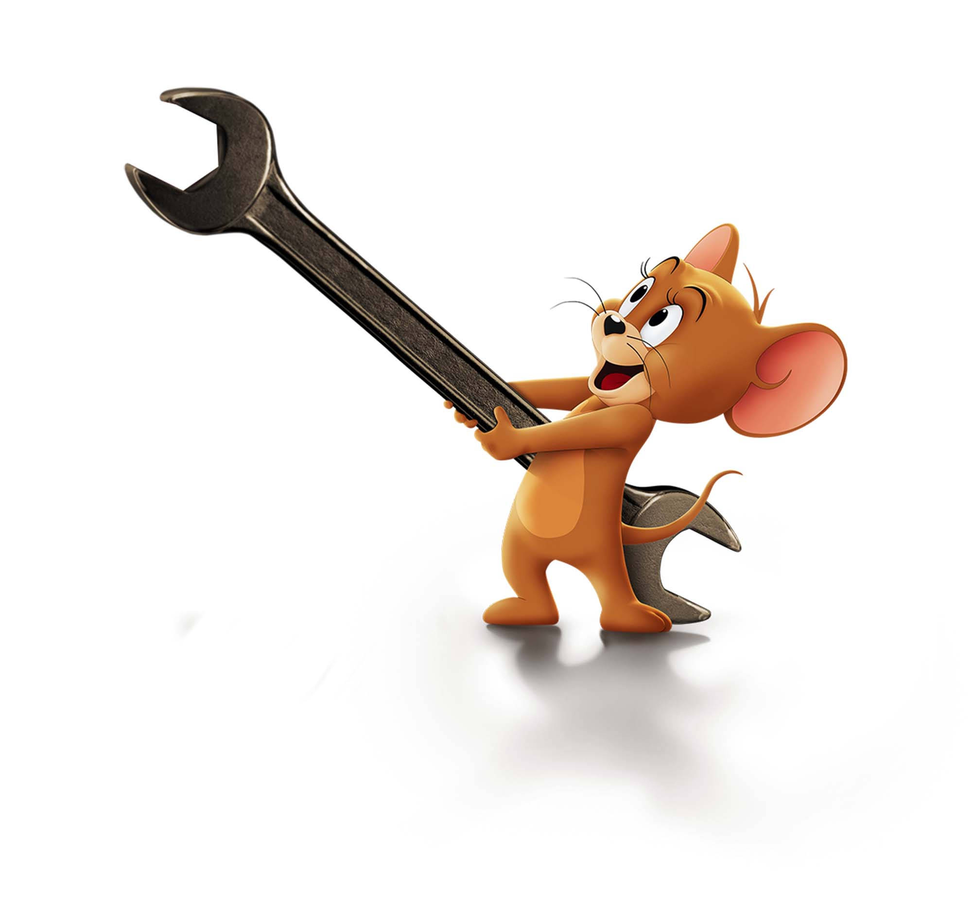 Jerry Mouse, wrench, cartoon mouse, Full HD Desktop Wallpaper