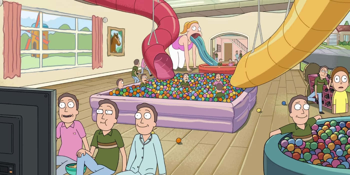 Jerryboree, ball pit, indoor playroom, HD Desktop Wallpaper