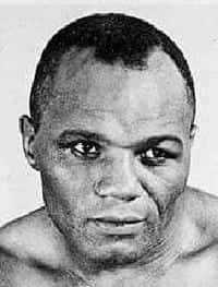 Jersey Joe Walcott, black and white portrait, muscular man, SD Phone Wallpaper