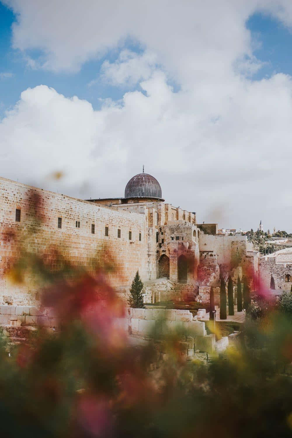 Jerusalem, ancient walls, dome, HD Phone Wallpaper